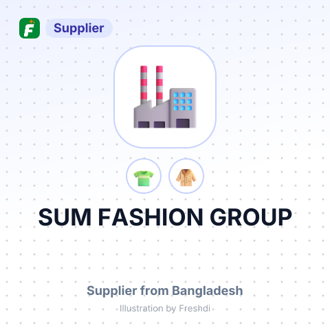 SUM FASHION GROUP – summary card, no photo uploaded yet
