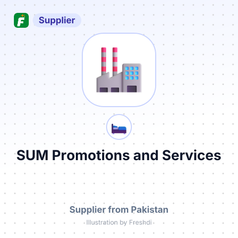 SUM Promotions and Services – summary card, no photo uploaded yet