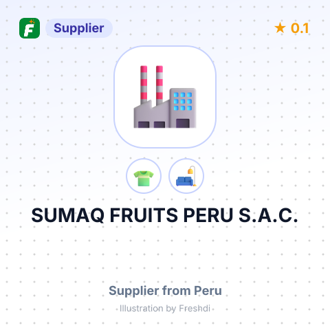 SUMAQ FRUITS PERU S.A.C. – summary card, no photo uploaded yet