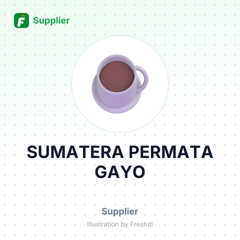 SUMATERA PERMATA GAYO – summary card, no photo uploaded yet