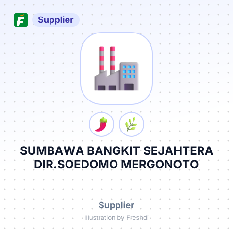 SUMBAWA BANGKIT SEJAHTERA DIR.SOEDOMO MERGONOTO – summary card, no photo uploaded yet
