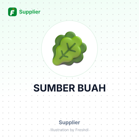 SUMBER BUAH – summary card, no photo uploaded yet