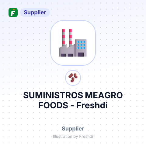 SUMINISTROS MEAGRO FOODS – summary card, no photo uploaded yet