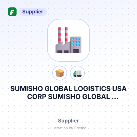 SUMISHO GLOBAL LOGISTICS USA CORP SUMISHO GLOBAL LOGISTICS USA CORP – summary card, no photo uploaded yet