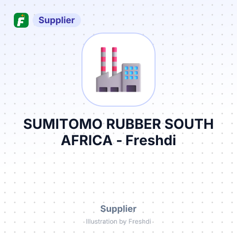 SUMITOMO RUBBER SOUTH AFRICA – summary card, no photo uploaded yet