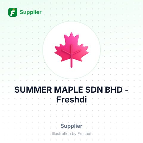 SUMMER MAPLE SDN BHD – summary card, no photo uploaded yet
