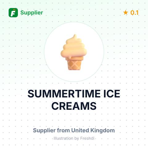 SUMMERTIME ICE CREAMS – summary card, no photo uploaded yet