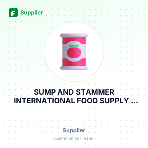 SUMP AND STAMMER INTERNATIONAL FOOD SUPPLY – summary card, no photo uploaded yet