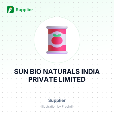 SUN BIO NATURALS INDIA PRIVATE LIMITED – summary card, no photo uploaded yet