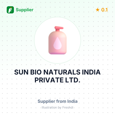 SUN BIO NATURALS INDIA PRIVATE LTD. – summary card, no photo uploaded yet