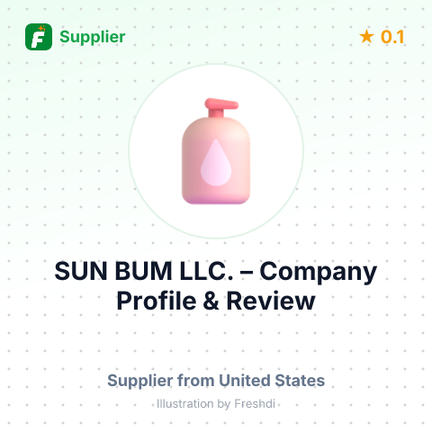 SUN BUM LLC. – summary card, no photo uploaded yet
