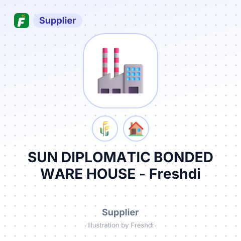 SUN DIPLOMATIC BONDED WARE HOUSE – summary card, no photo uploaded yet