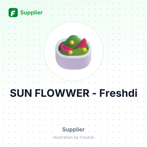 SUN FLOWWER – summary card, no photo uploaded yet