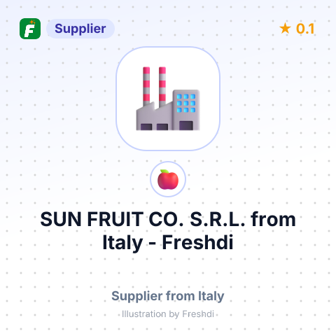 SUN FRUIT CO. S.R.L. – summary card, no photo uploaded yet