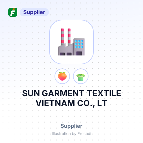 SUN GARMENT TEXTILE VIETNAM CO., LT – summary card, no photo uploaded yet