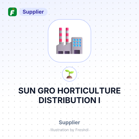 SUN GRO HORTICULTURE DISTRIBUTION I – summary card, no photo uploaded yet