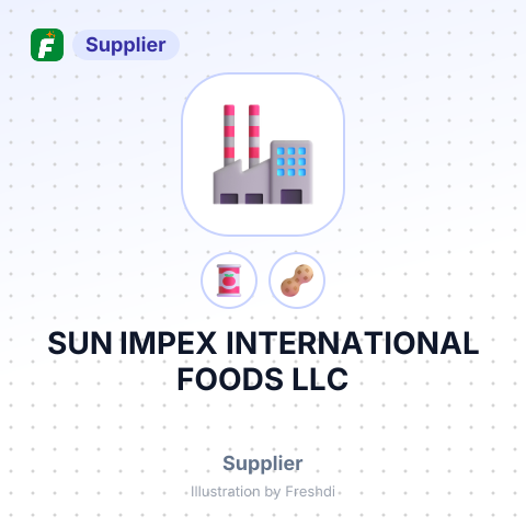 SUN IMPEX INTERNATIONAL FOODS LLC – summary card, no photo uploaded yet