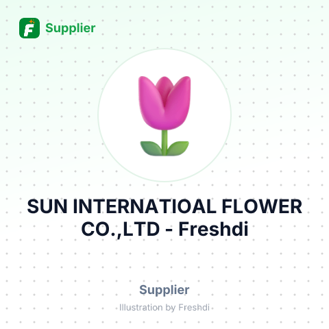 SUN INTERNATIOAL FLOWER CO.,LTD – summary card, no photo uploaded yet