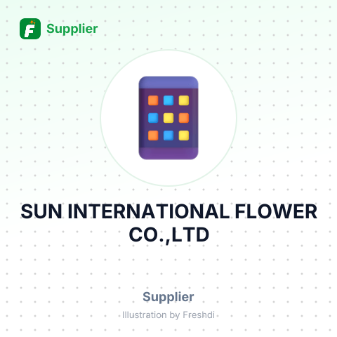 SUN INTERNATIONAL FLOWER CO.,LTD – summary card, no photo uploaded yet