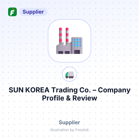 SUN KOREA Trading Co. – summary card, no photo uploaded yet