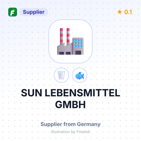 SUN LEBENSMITTEL GMBH – summary card, no photo uploaded yet