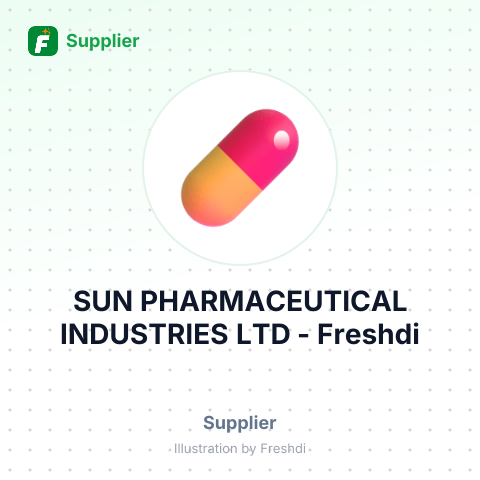 SUN PHARMACEUTICAL INDUSTRIES LTD – summary card, no photo uploaded yet