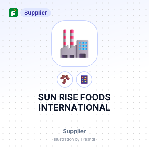 SUN RISE FOODS INTERNATIONAL – summary card, no photo uploaded yet