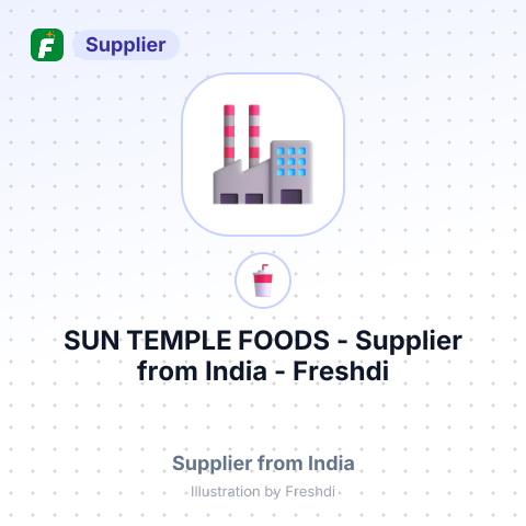 SUN TEMPLE FOODS – summary card, no photo uploaded yet