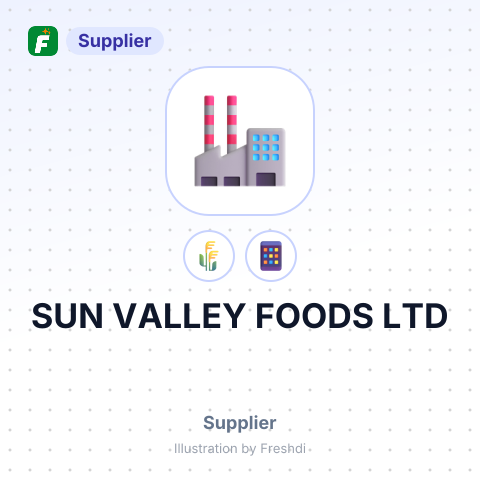 SUN VALLEY FOODS LTD – summary card, no photo uploaded yet