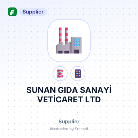 SUNAN GIDA SANAYİ VETİCARET LTD – summary card, no photo uploaded yet