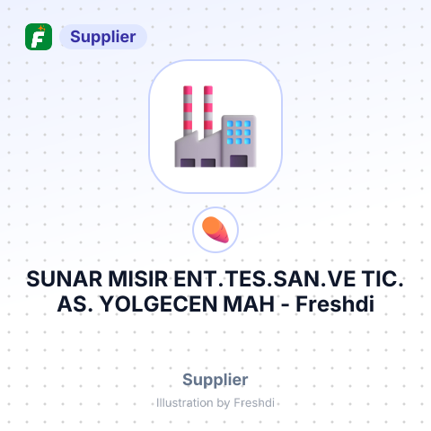 SUNAR MISIR ENT.TES.SAN.VE TIC. AS. YOLGECEN MAH – summary card, no photo uploaded yet