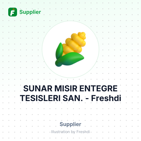 SUNAR MISIR ENTEGRE TESISLERI SAN. – summary card, no photo uploaded yet