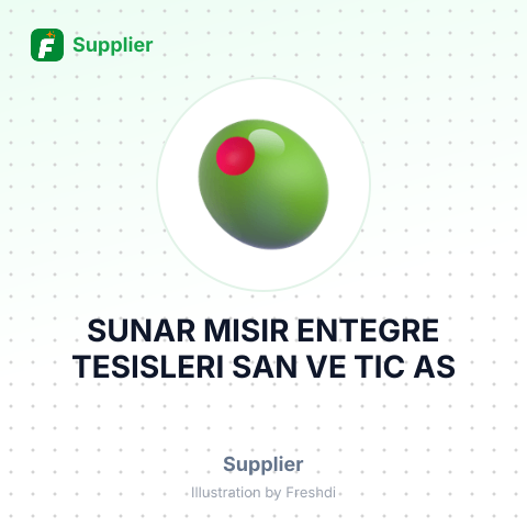 SUNAR MISIR ENTEGRE TESISLERI SAN VE TIC AS – summary card, no photo uploaded yet
