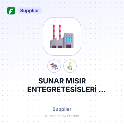 SUNAR MISIR ENTEGRETESİSLERİ SAN.VETİC.A.Ş. – summary card, no photo uploaded yet