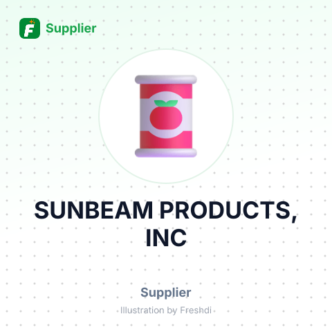 SUNBEAM PRODUCTS, INC – summary card, no photo uploaded yet