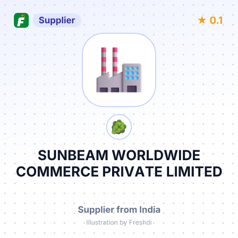 SUNBEAM WORLDWIDE COMMERCE PRIVATE LIMITED – summary card, no photo uploaded yet