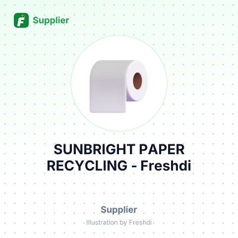 SUNBRIGHT PAPER RECYCLING – summary card, no photo uploaded yet