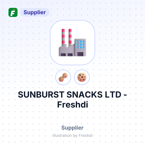 SUNBURST SNACKS LTD – summary card, no photo uploaded yet