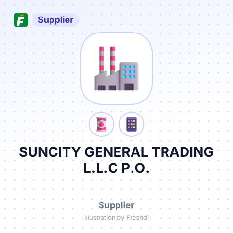 SUNCITY GENERAL TRADING L.L.C P.O. – summary card, no photo uploaded yet