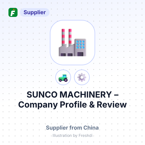 SUNCO MACHINERY – summary card, no photo uploaded yet