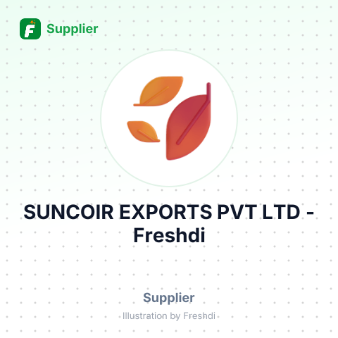 SUNCOIR EXPORTS PVT LTD – summary card, no photo uploaded yet