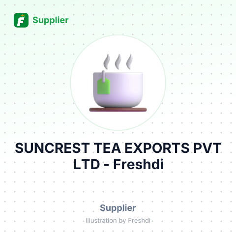 SUNCREST TEA EXPORTS PVT LTD – summary card, no photo uploaded yet