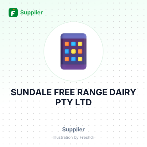 SUNDALE FREE RANGE DAIRY PTY LTD – summary card, no photo uploaded yet
