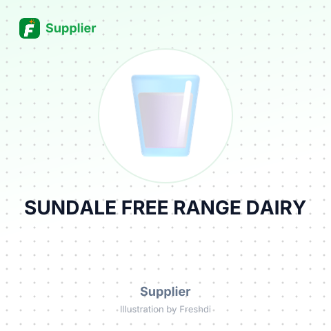 SUNDALE FREE RANGE DAIRY – summary card, no photo uploaded yet