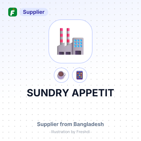 SUNDRY APPETIT – summary card, no photo uploaded yet