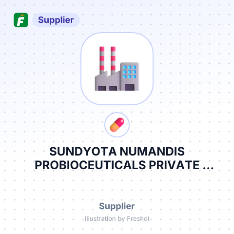 SUNDYOTA NUMANDIS PROBIOCEUTICALS PRIVATE LIMITED – summary card, no photo uploaded yet