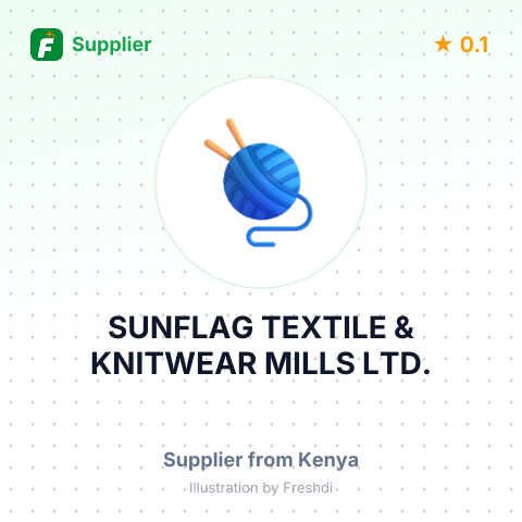 SUNFLAG TEXTILE & KNITWEAR MILLS LTD. – summary card, no photo uploaded yet