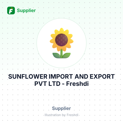 SUNFLOWER IMPORT AND EXPORT PVT LTD – summary card, no photo uploaded yet