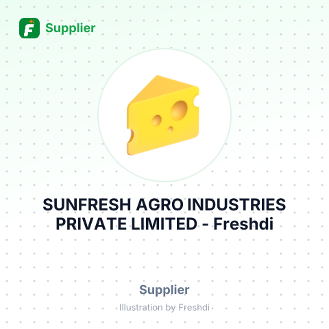 SUNFRESH AGRO INDUSTRIES PRIVATE LIMITED – summary card, no photo uploaded yet