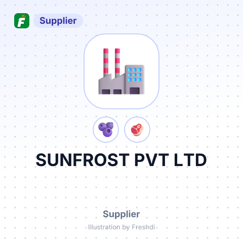SUNFROST PVT LTD – summary card, no photo uploaded yet